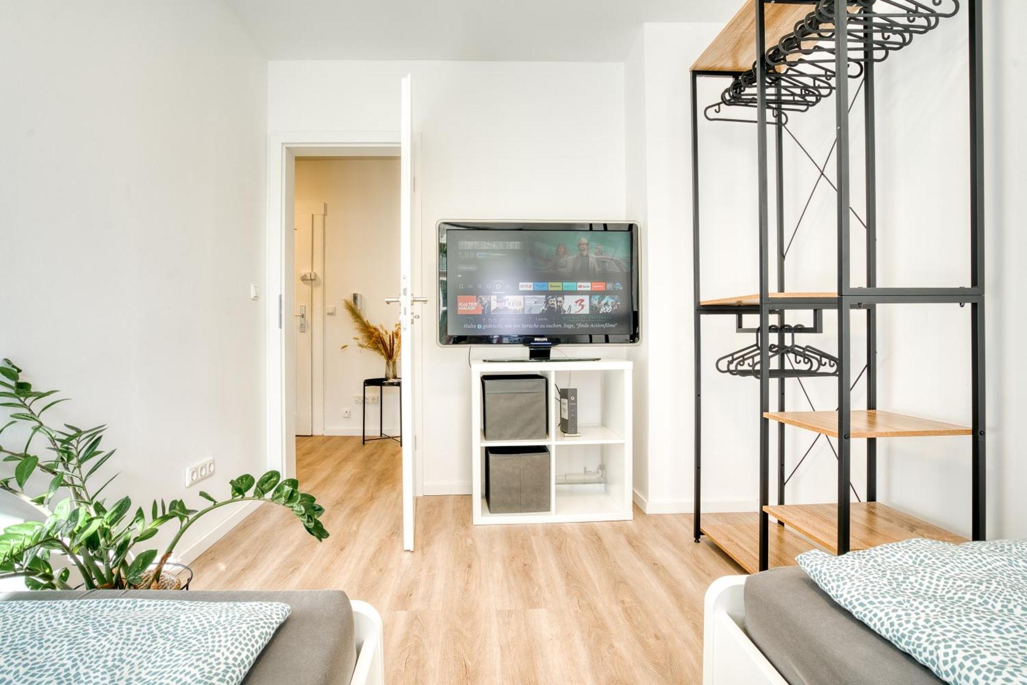 Homy I Moderner Retrocharme Wlan & Netflix Leipzig Exterior foto